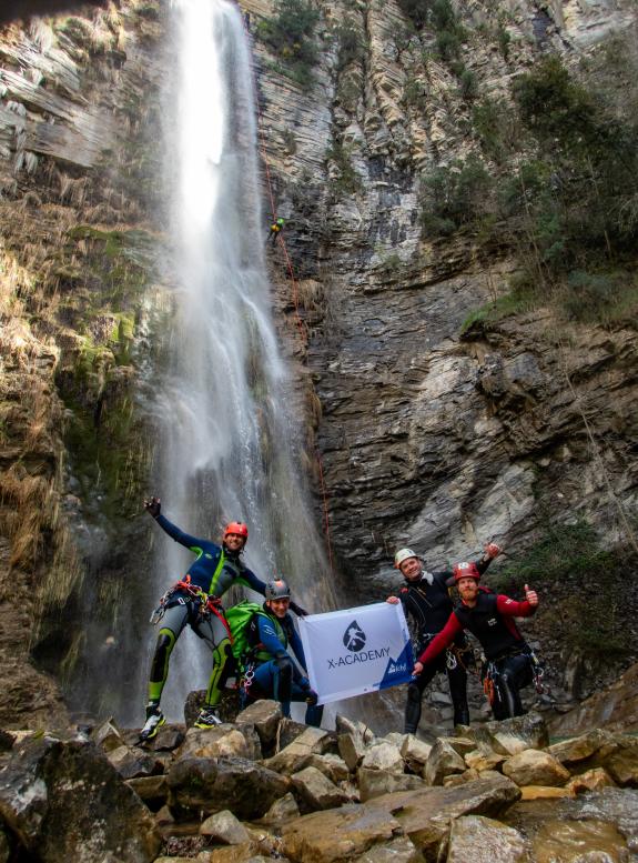 AM groep canyoning