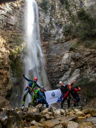 AM groep canyoning